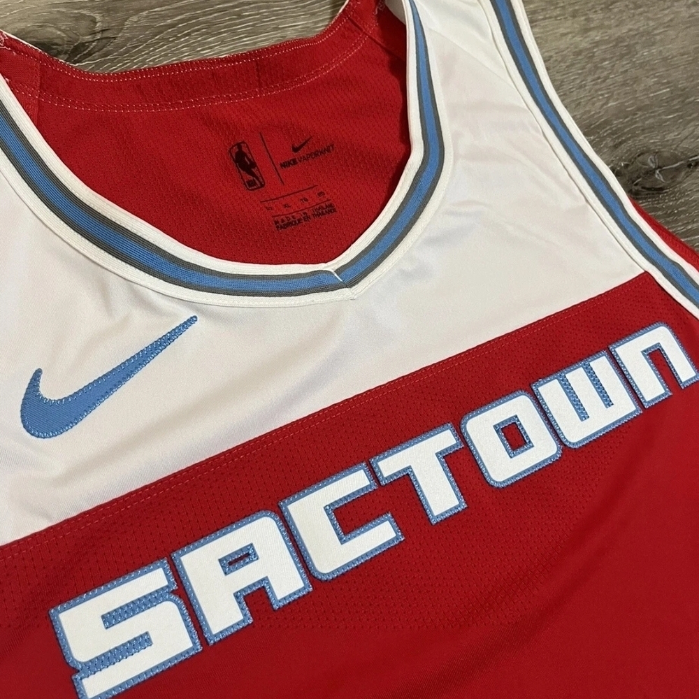 Nike Sactown Jersey in Red, White, and Blue